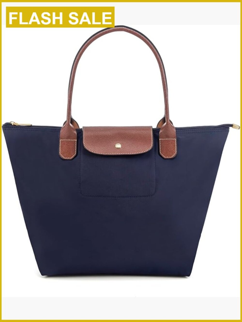 Foldable Nylon Tote Bag Hobo Shoulder Handbag Waterproof Lightweight Travel